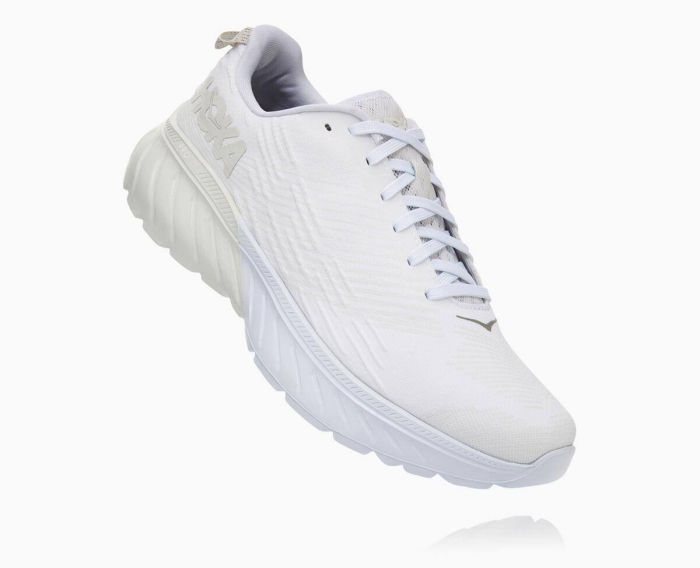 Hoka Løpesko Asfalt Outlet - HOKA ONE ONE Mach 3 Dame Hvite [NO-17FUBH]